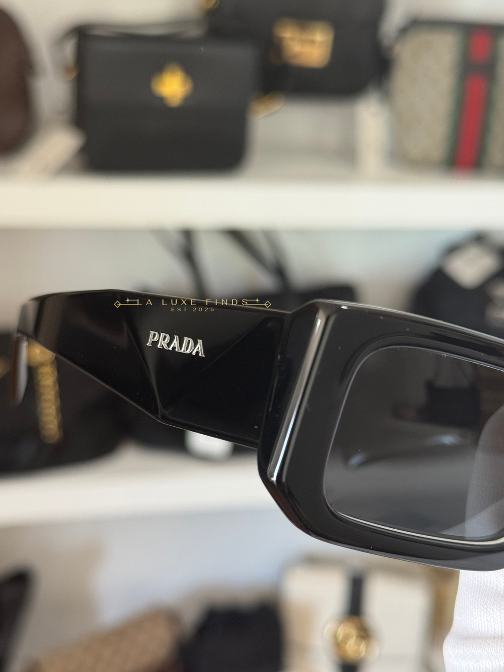 PRADA PR06Y Rectangular Sunglasses