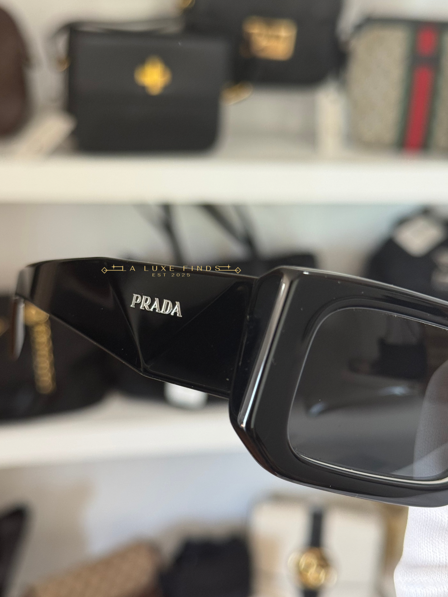PRADA PR06Y Rectangular Sunglasses