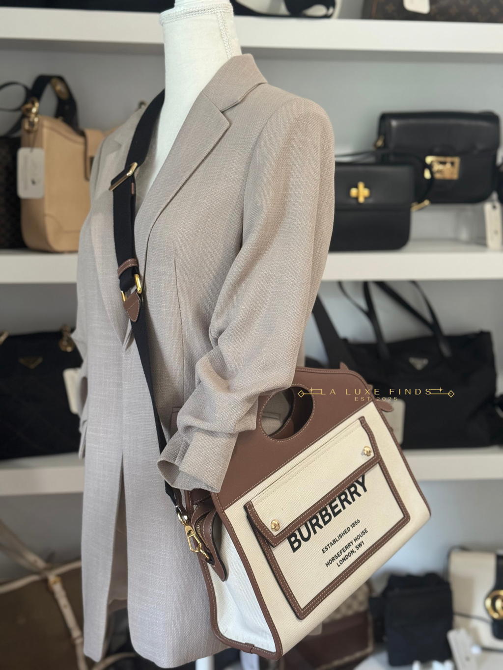 BURBERRY 2Way Small Pocket Bag