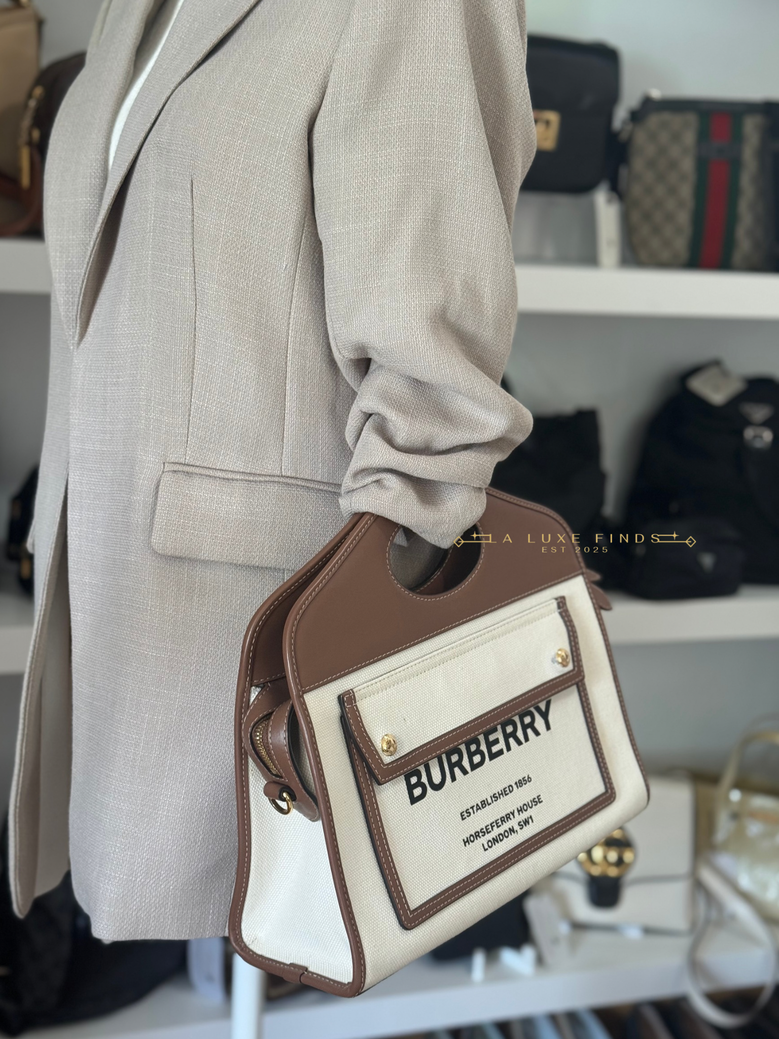 BURBERRY 2Way Small Pocket Bag
