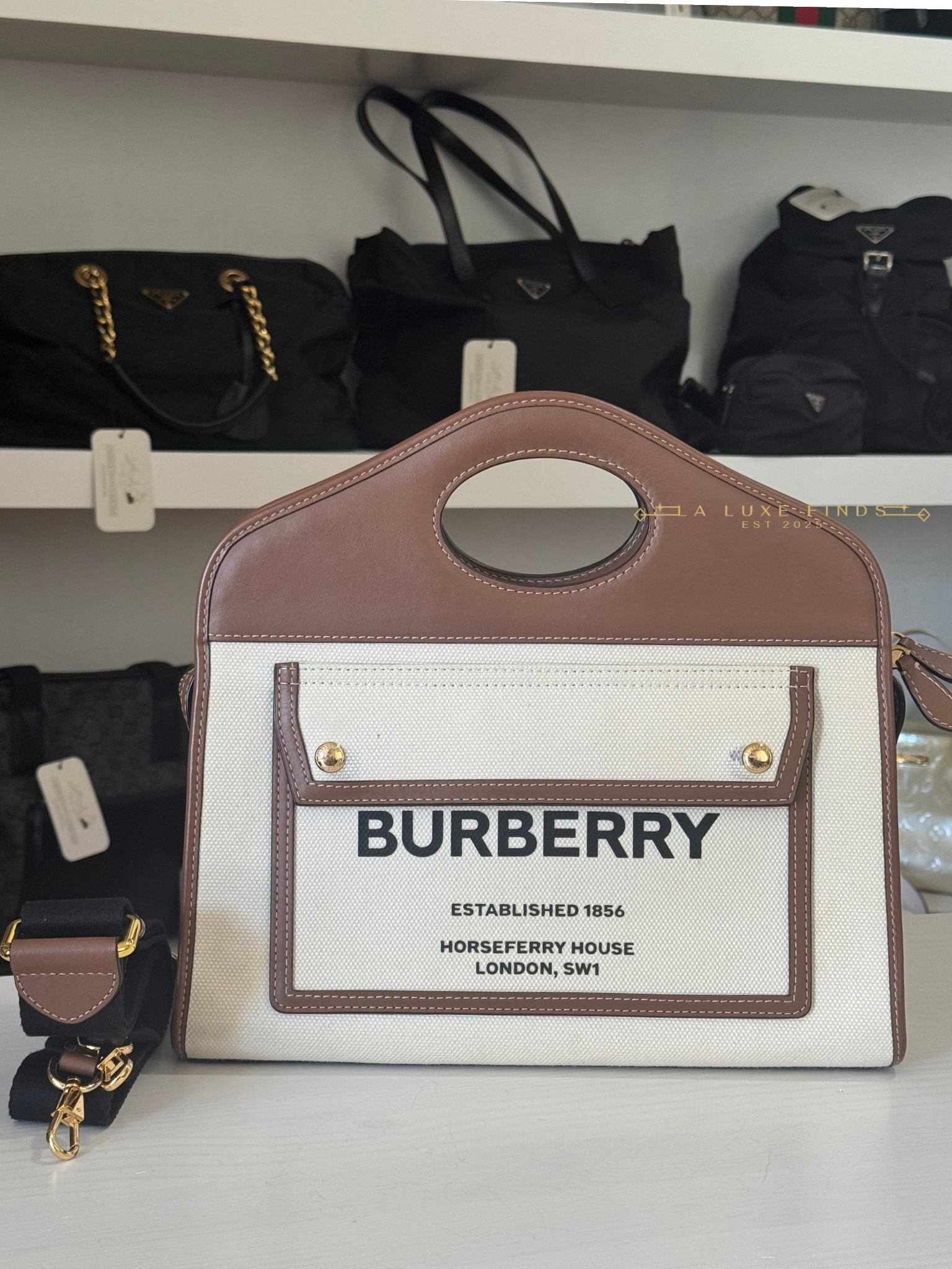 BURBERRY 2Way Small Pocket Bag