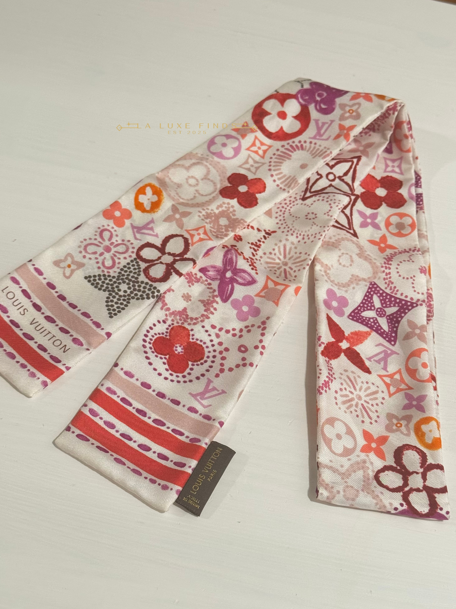 LOUIS VUITTON Silk Bandeau
