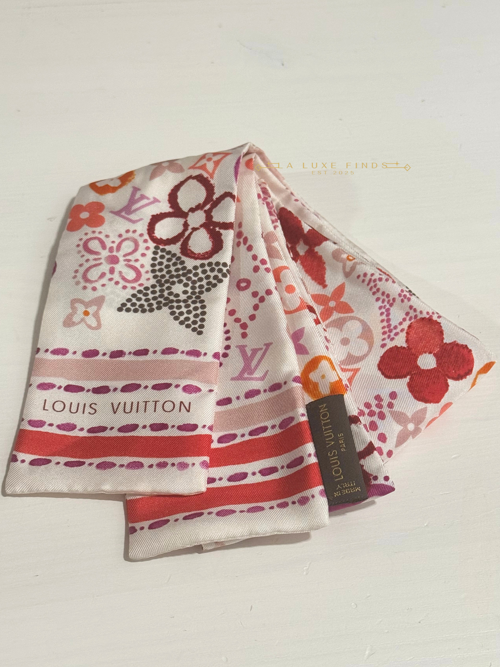 LOUIS VUITTON Silk Bandeau