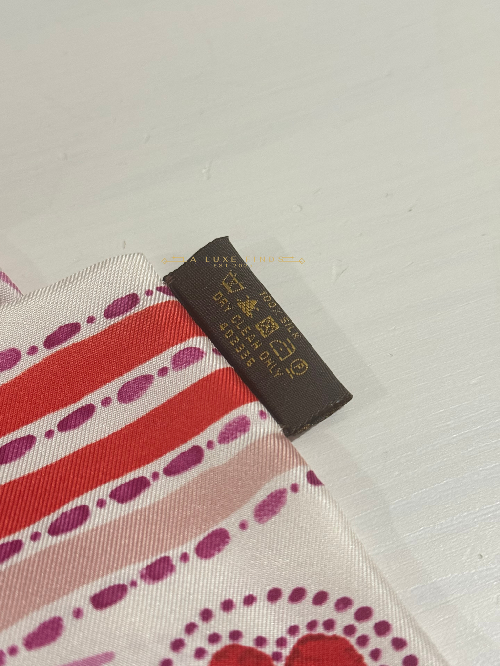 LOUIS VUITTON Silk Bandeau