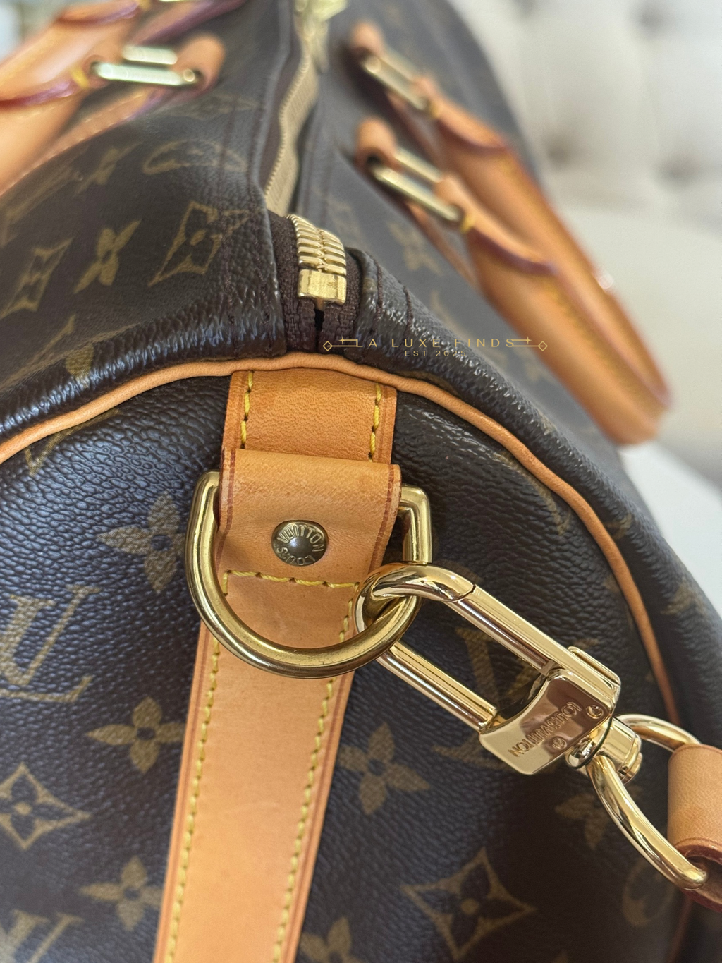 LOUIS VUITTON 2006 Monogram Keepall Bandouliere 45