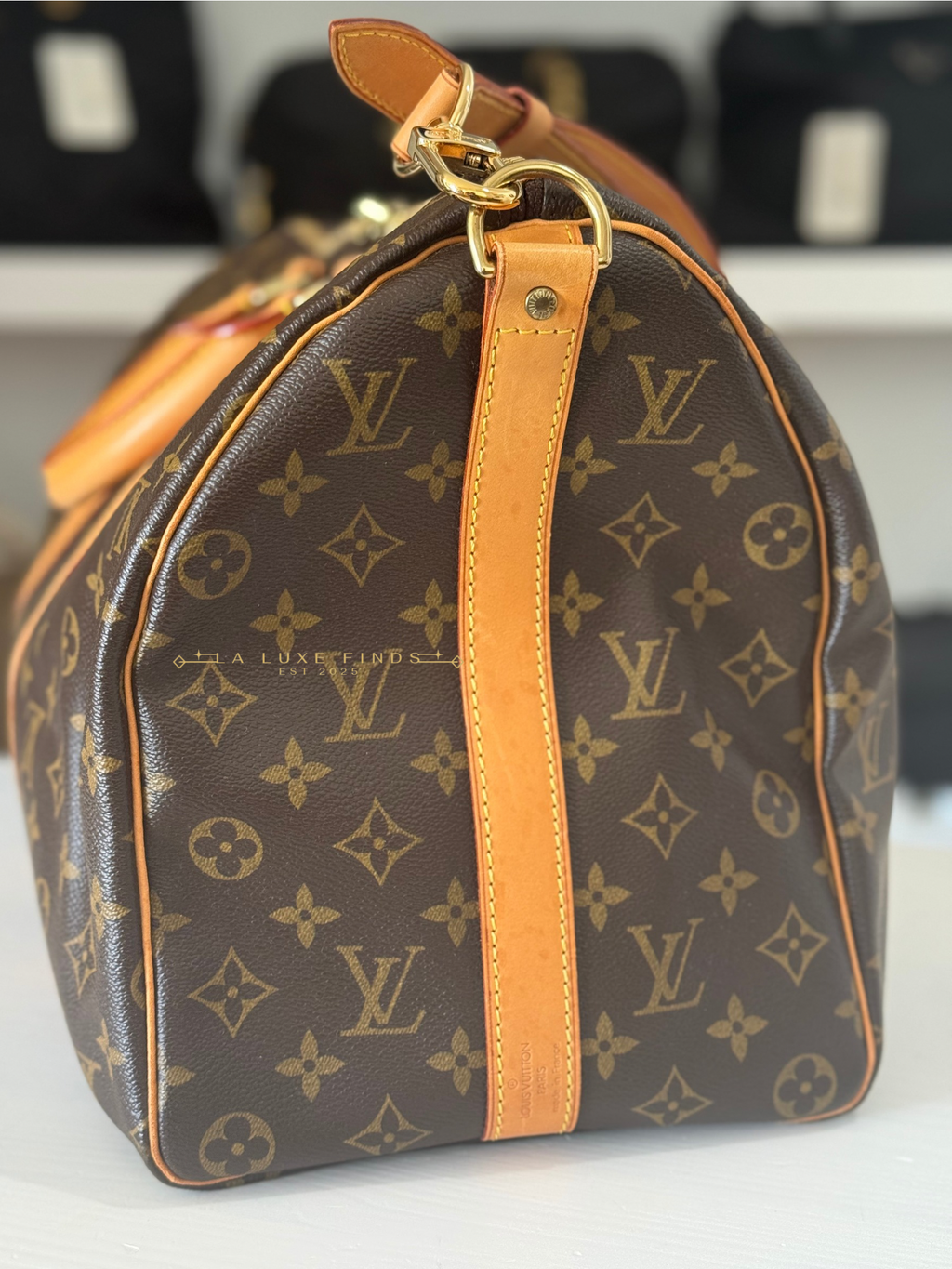 LOUIS VUITTON 2006 Monogram Keepall Bandouliere 45
