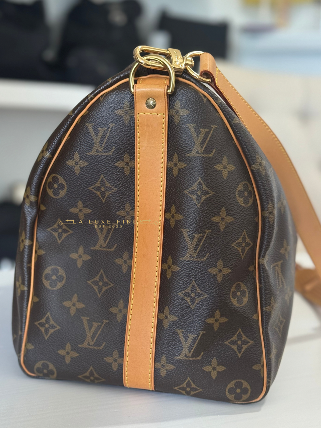 LOUIS VUITTON 2006 Monogram Keepall Bandouliere 45
