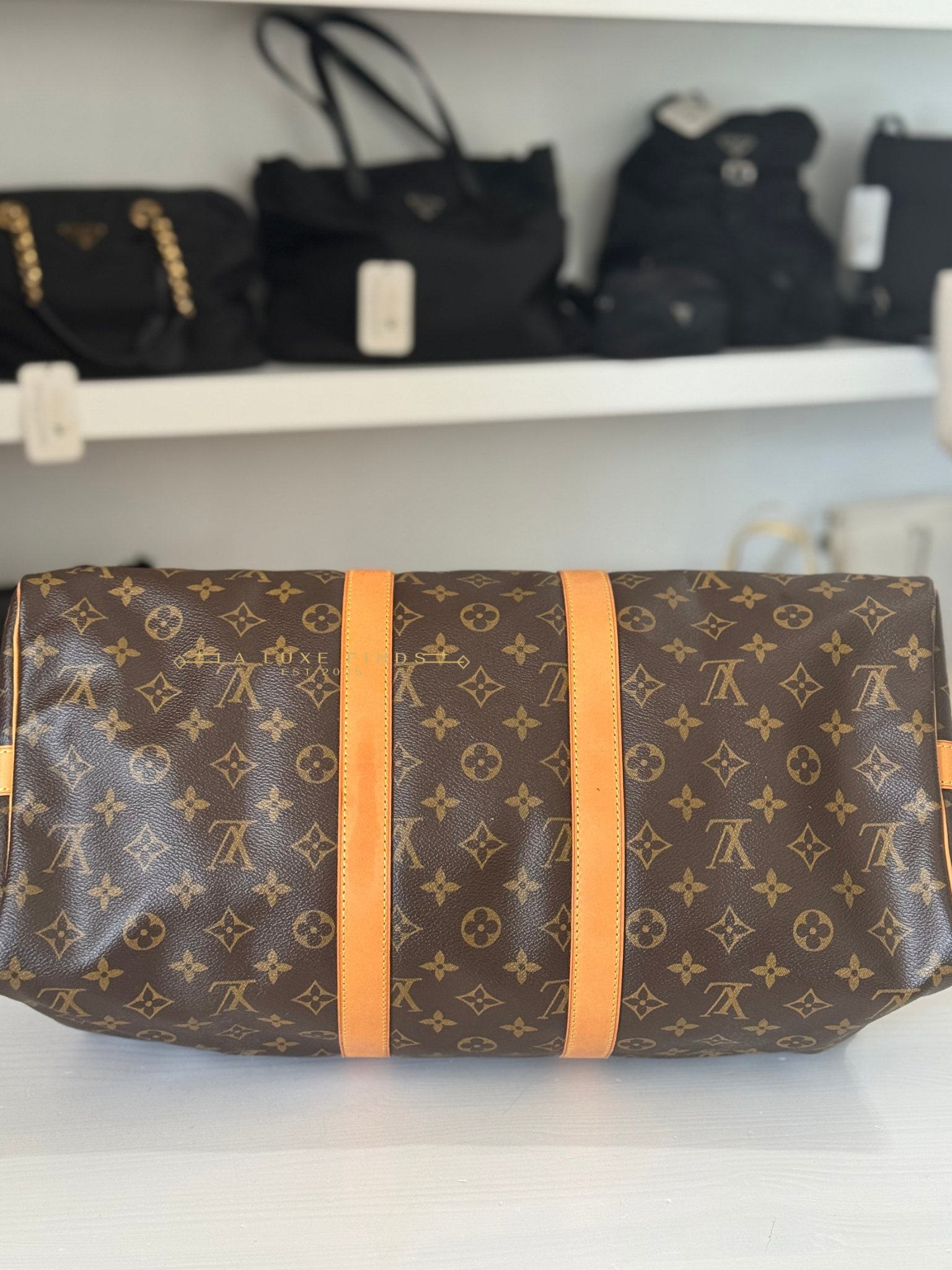 LOUIS VUITTON 2006 Monogram Keepall Bandouliere 45