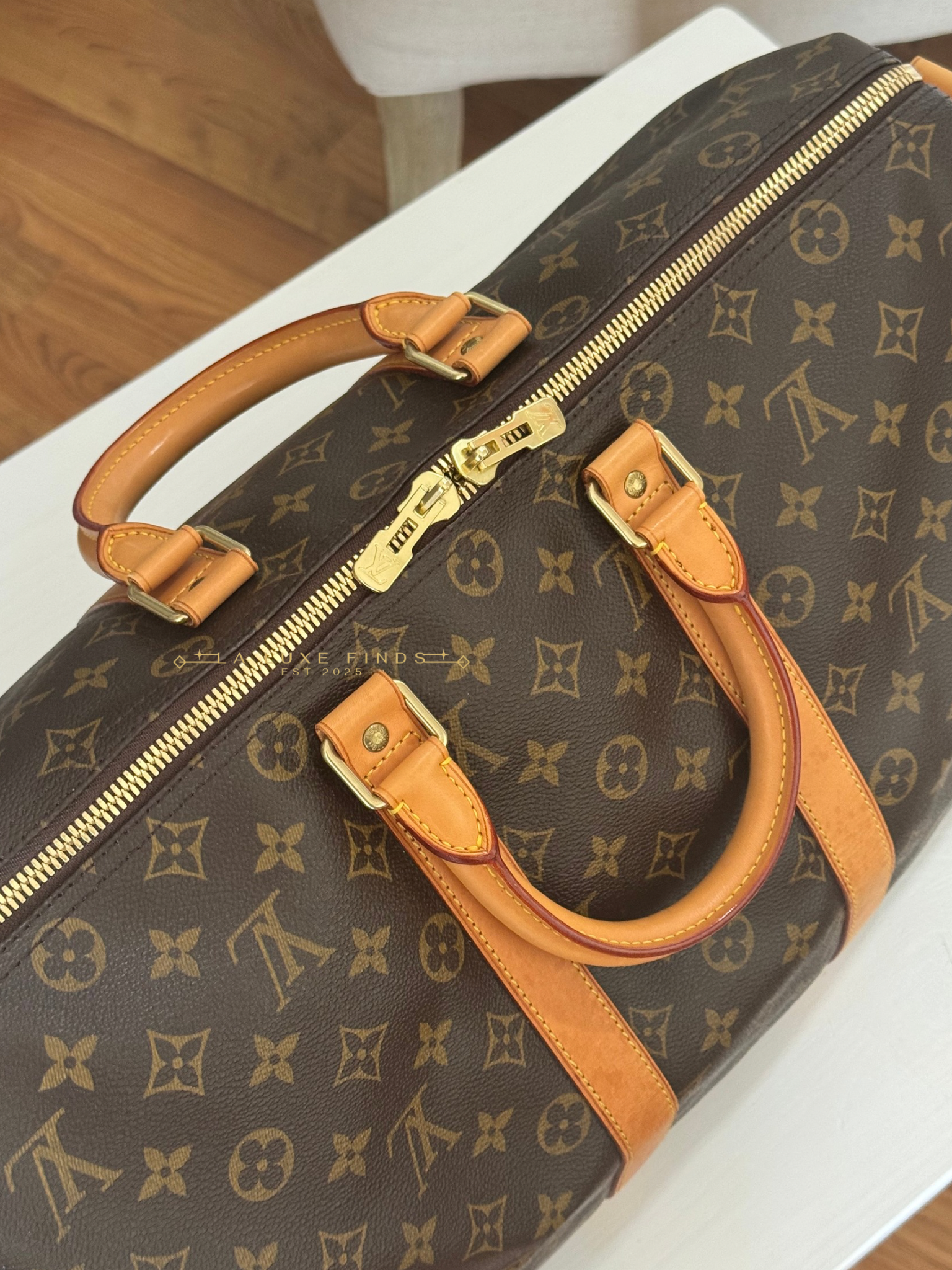 LOUIS VUITTON 2006 Monogram Keepall Bandouliere 45