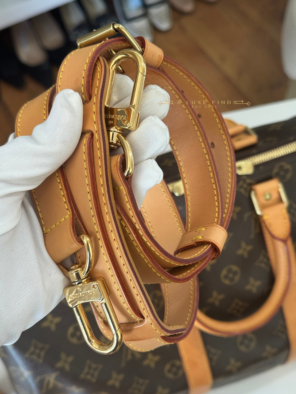 LOUIS VUITTON 2006 Monogram Keepall Bandouliere 45