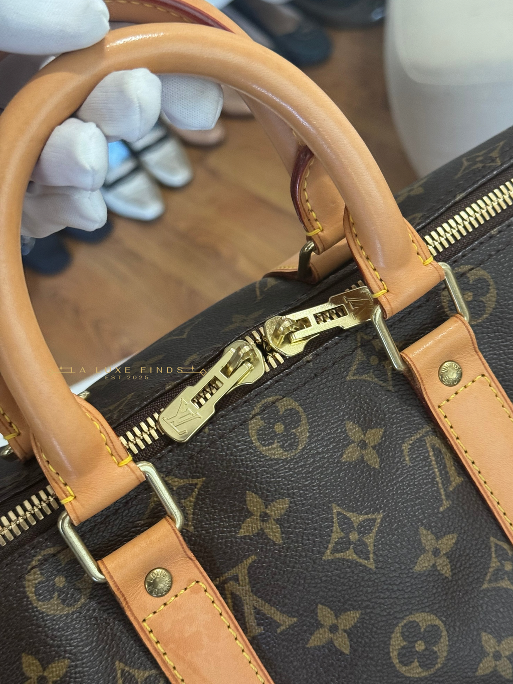 LOUIS VUITTON 2006 Monogram Keepall Bandouliere 45