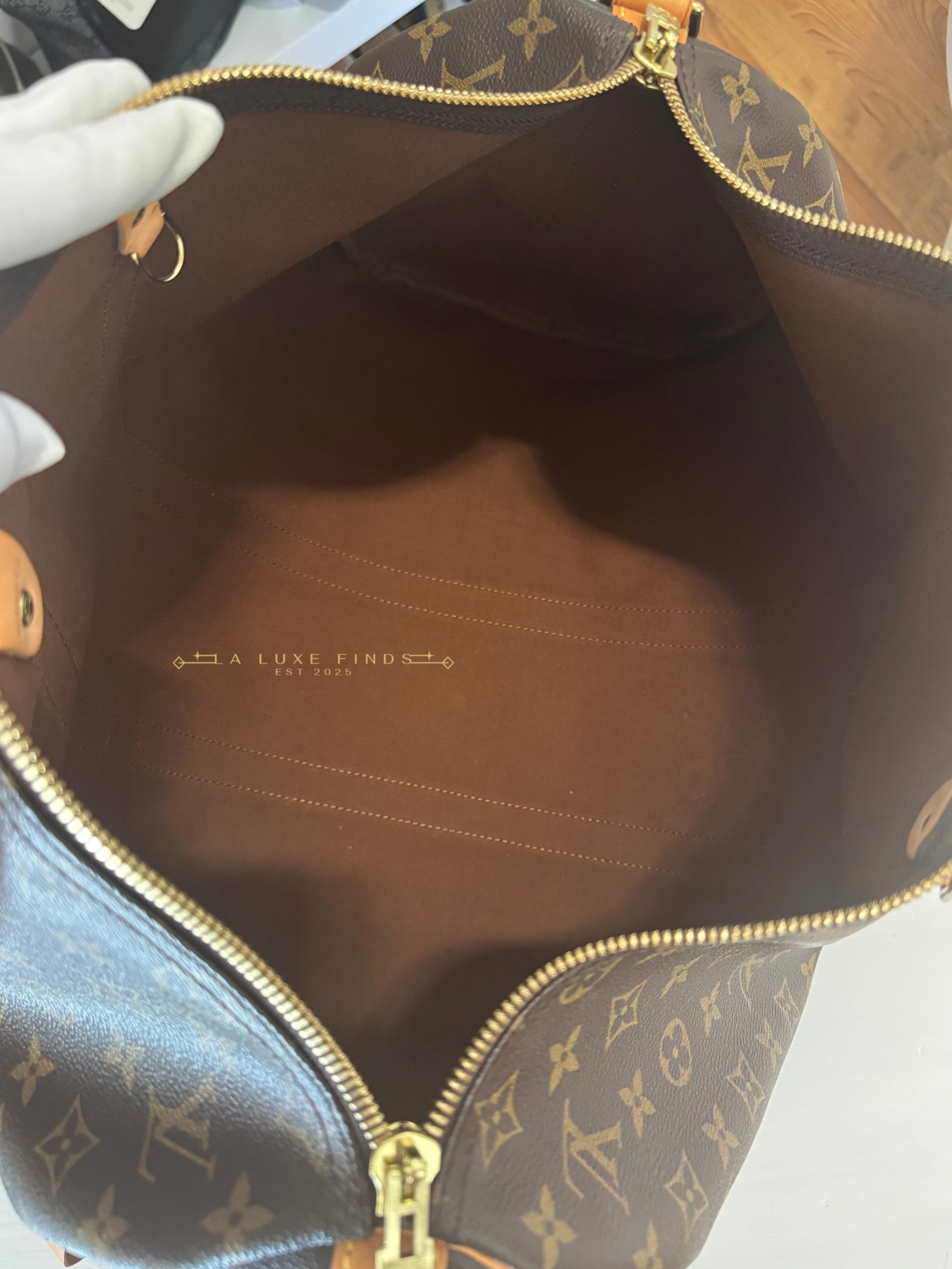 LOUIS VUITTON 2006 Monogram Keepall Bandouliere 45