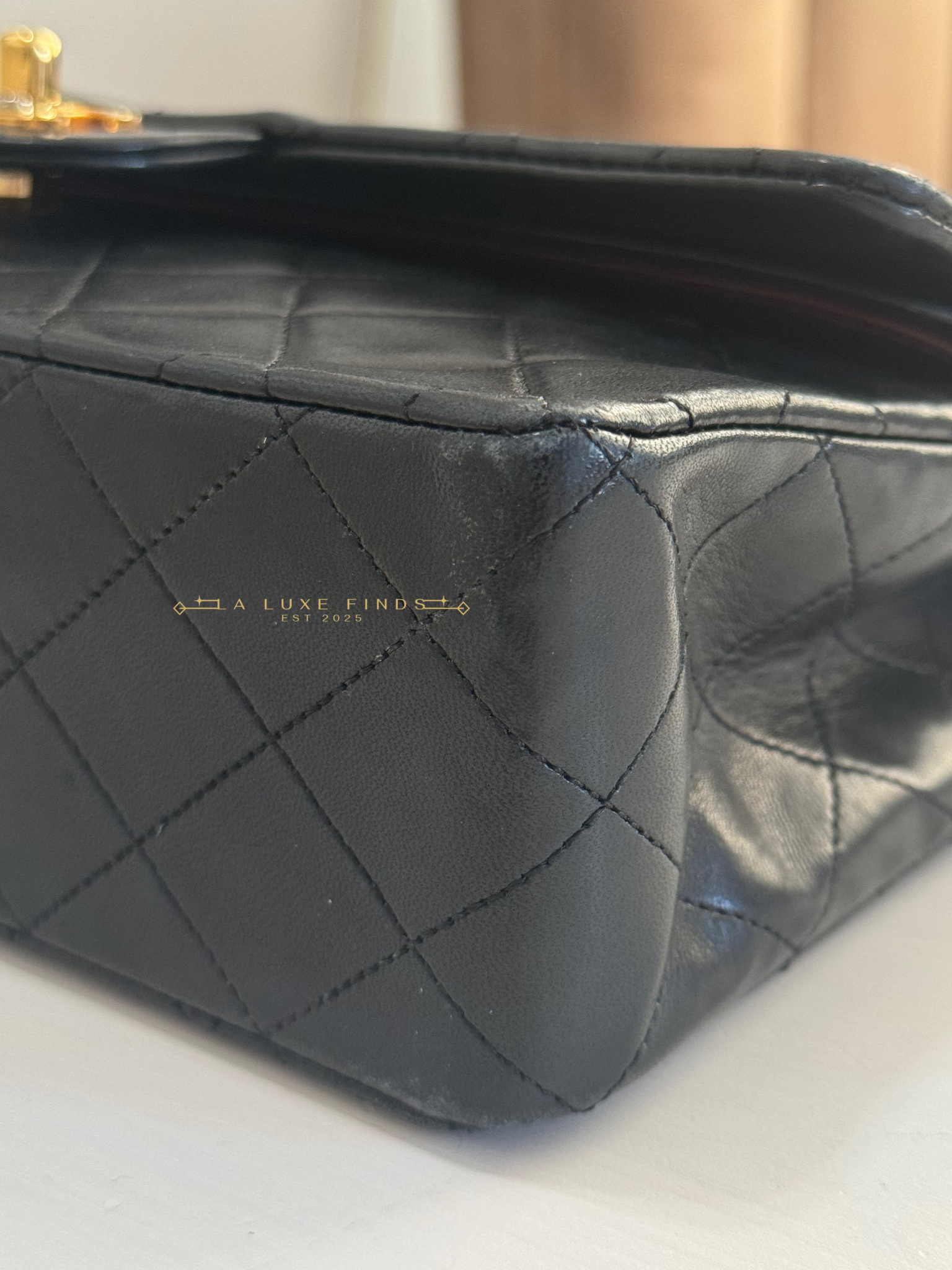 CHANEL 1991 Classic Double Flap Lambskin 25