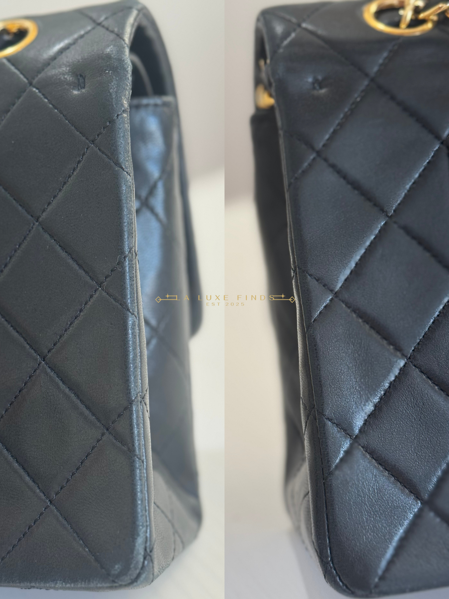 CHANEL 1991 Classic Double Flap Lambskin 25