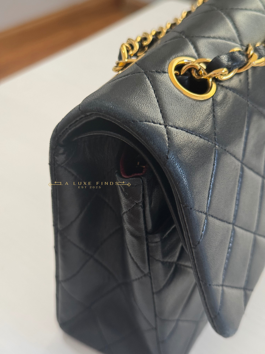CHANEL 1991 Classic Double Flap Lambskin 25