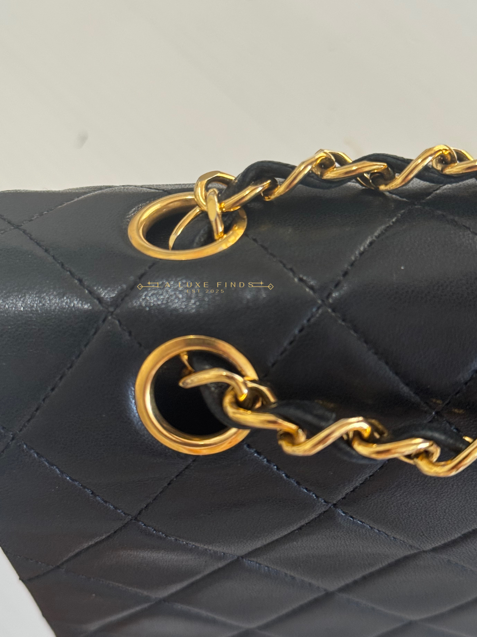 CHANEL 1991 Classic Double Flap Lambskin 25