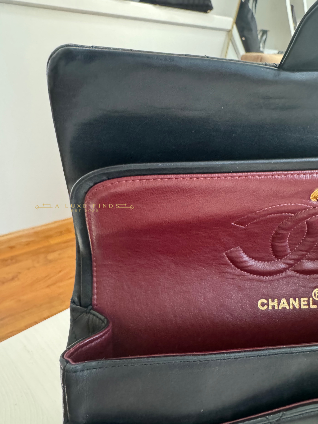 CHANEL 1991 Classic Double Flap Lambskin 25