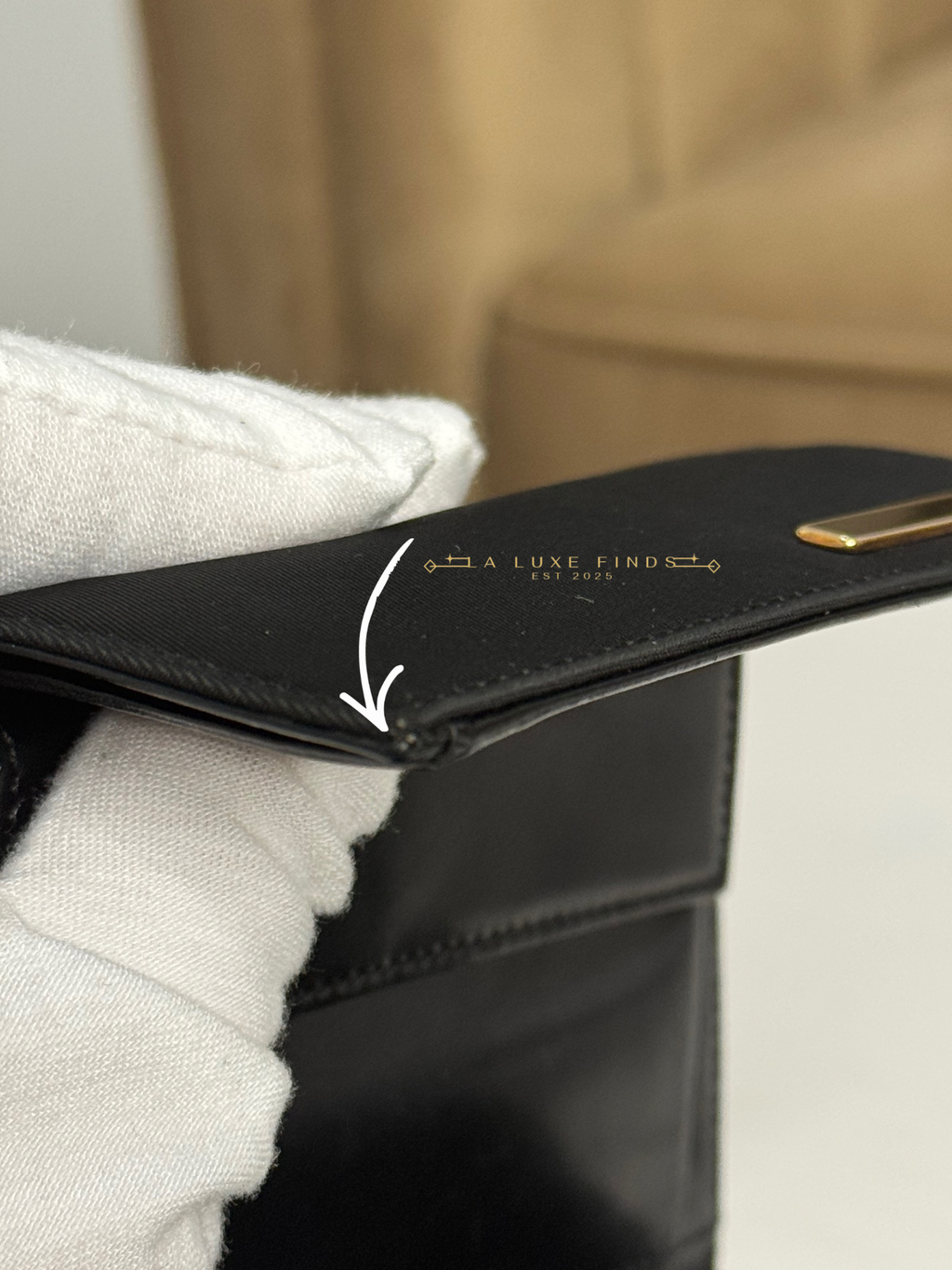 PRADA Tessuto Tri-fold Wallet