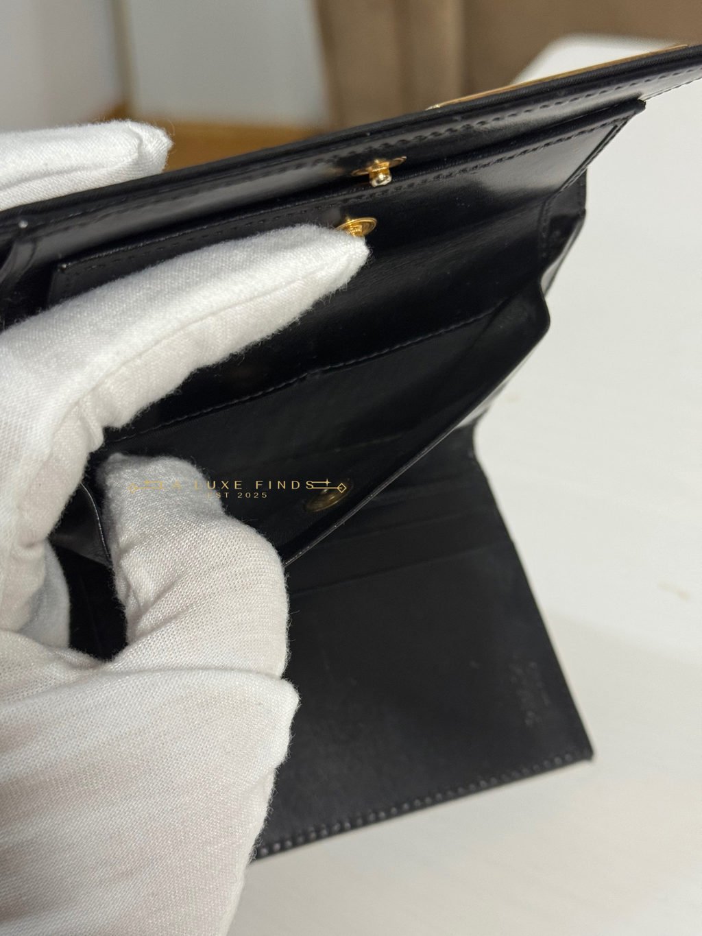 PRADA Tessuto Tri-fold Wallet