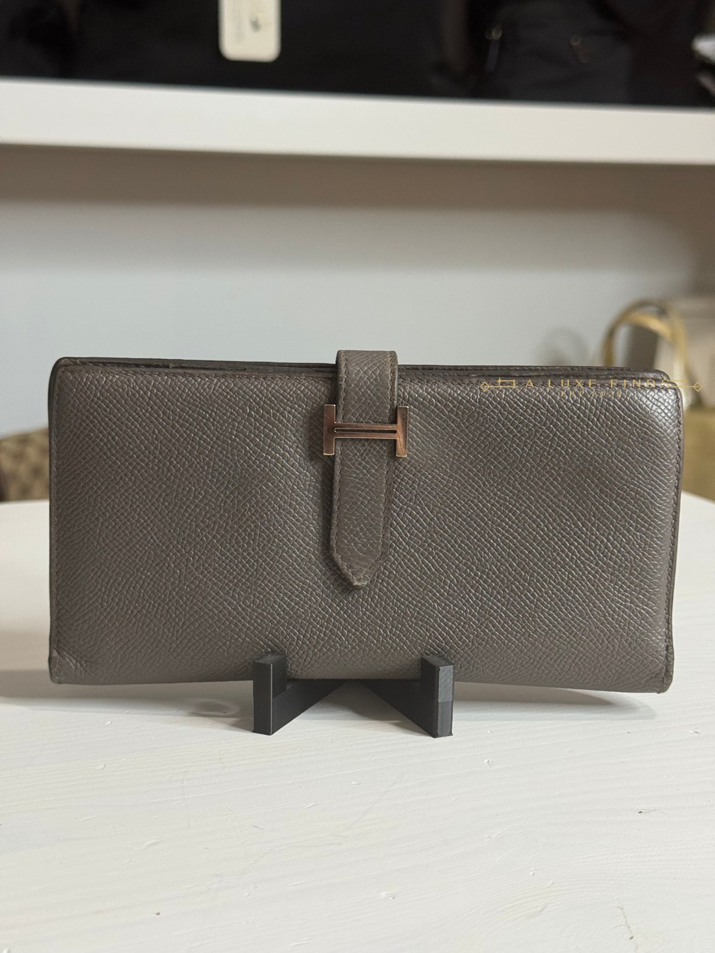 HERMES Bearn Long Wallet