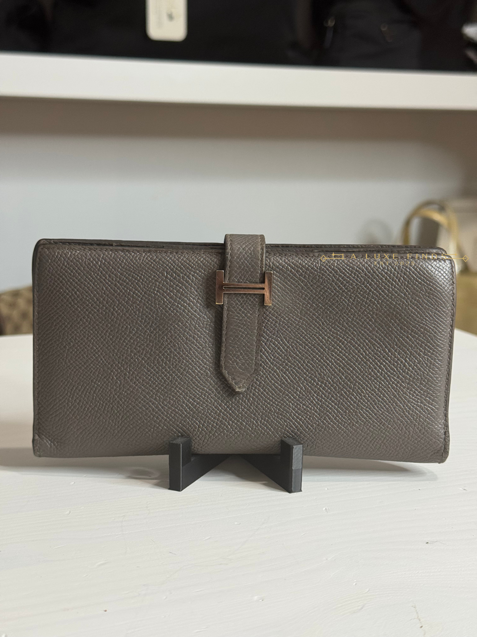HERMES Bearn Long Wallet