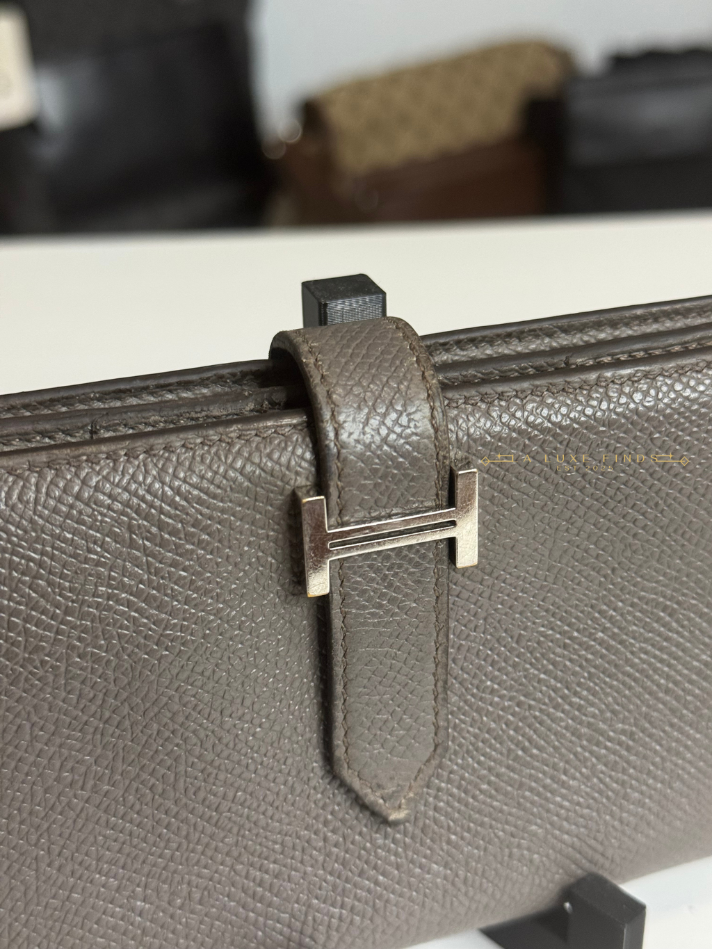 HERMES Bearn Long Wallet