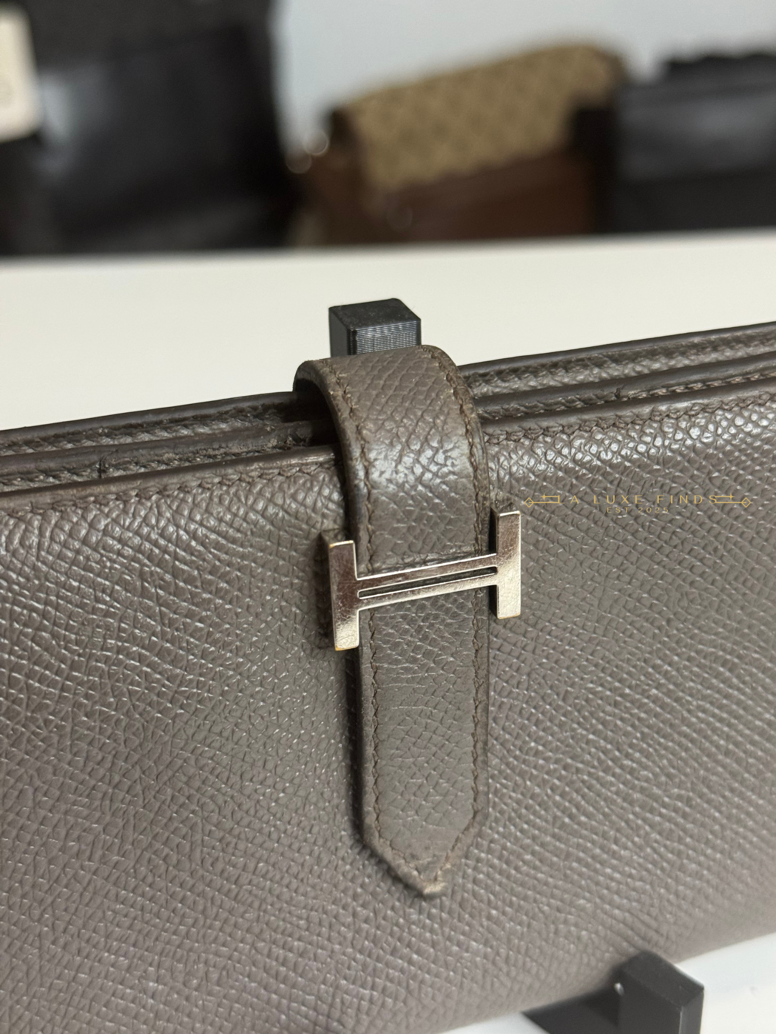 HERMES Bearn Long Wallet