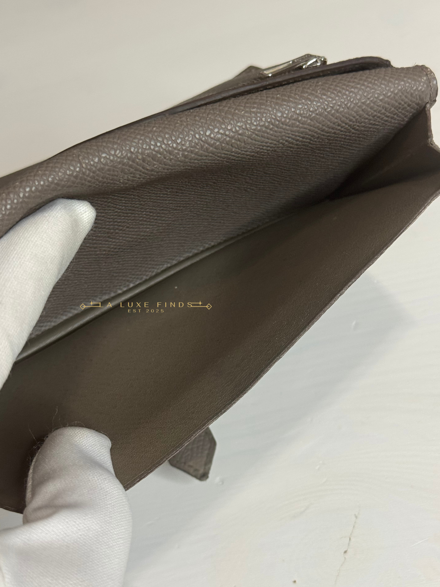 HERMES Bearn Long Wallet