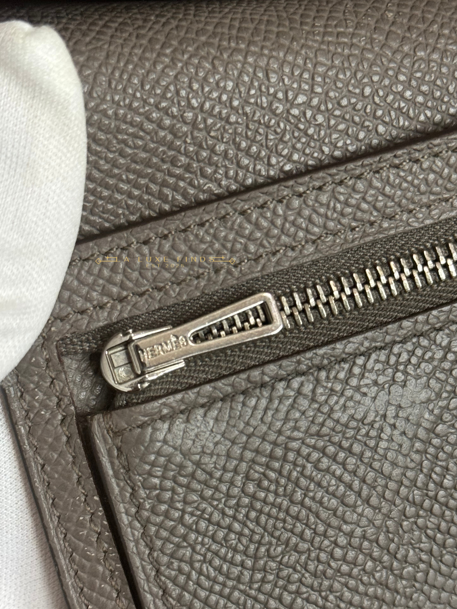 HERMES Bearn Long Wallet