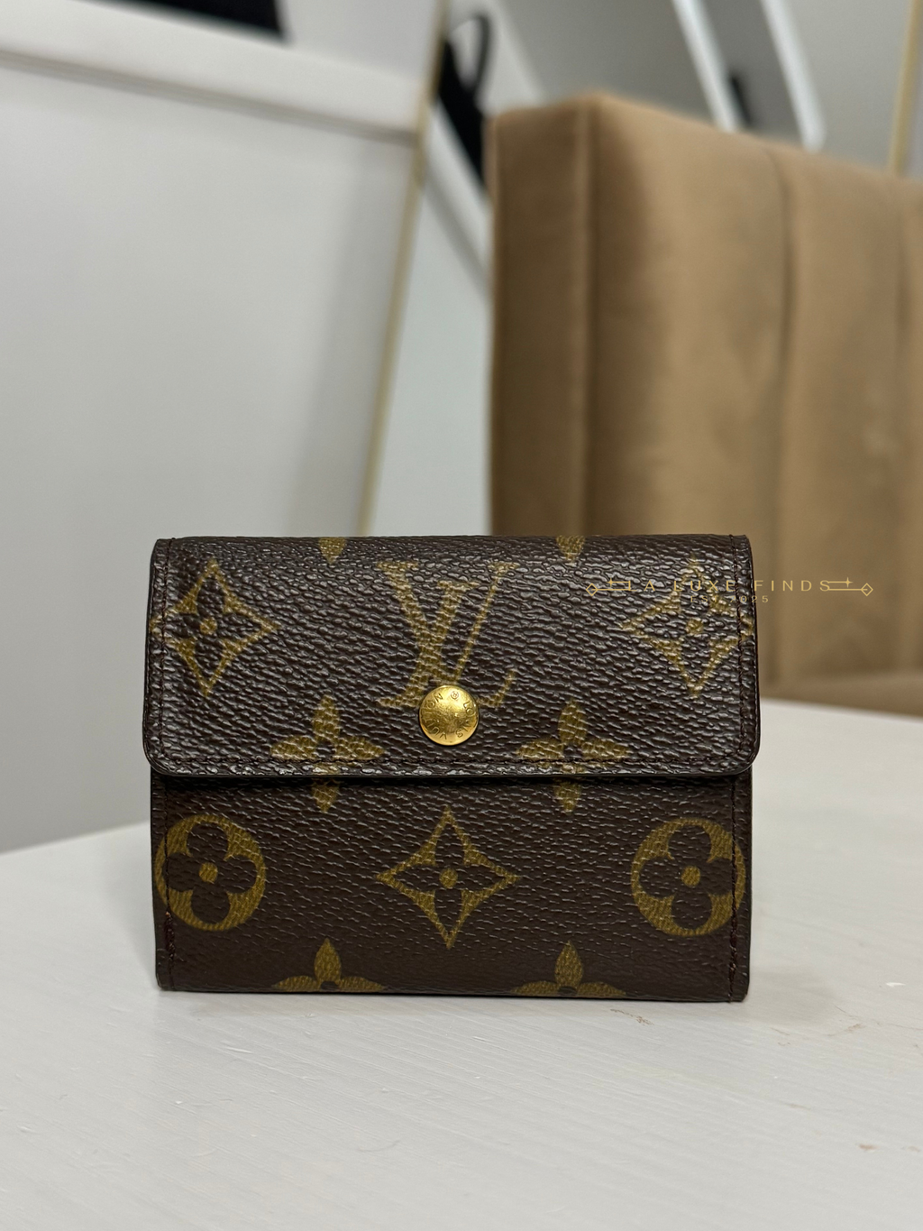 LOUIS VUITTON 2004 Monogram Ludlow Card Holder