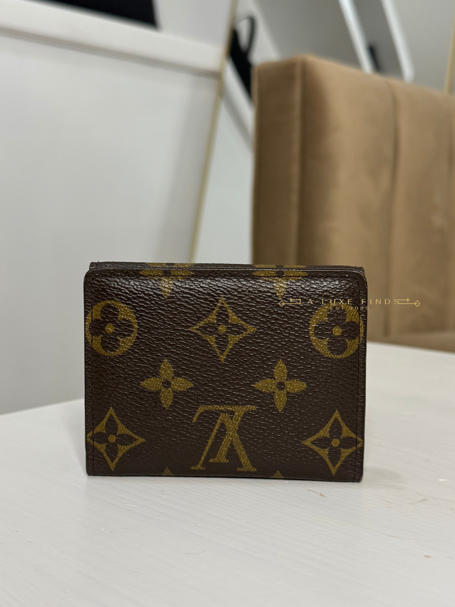 LOUIS VUITTON 2004 Monogram Ludlow Card Holder