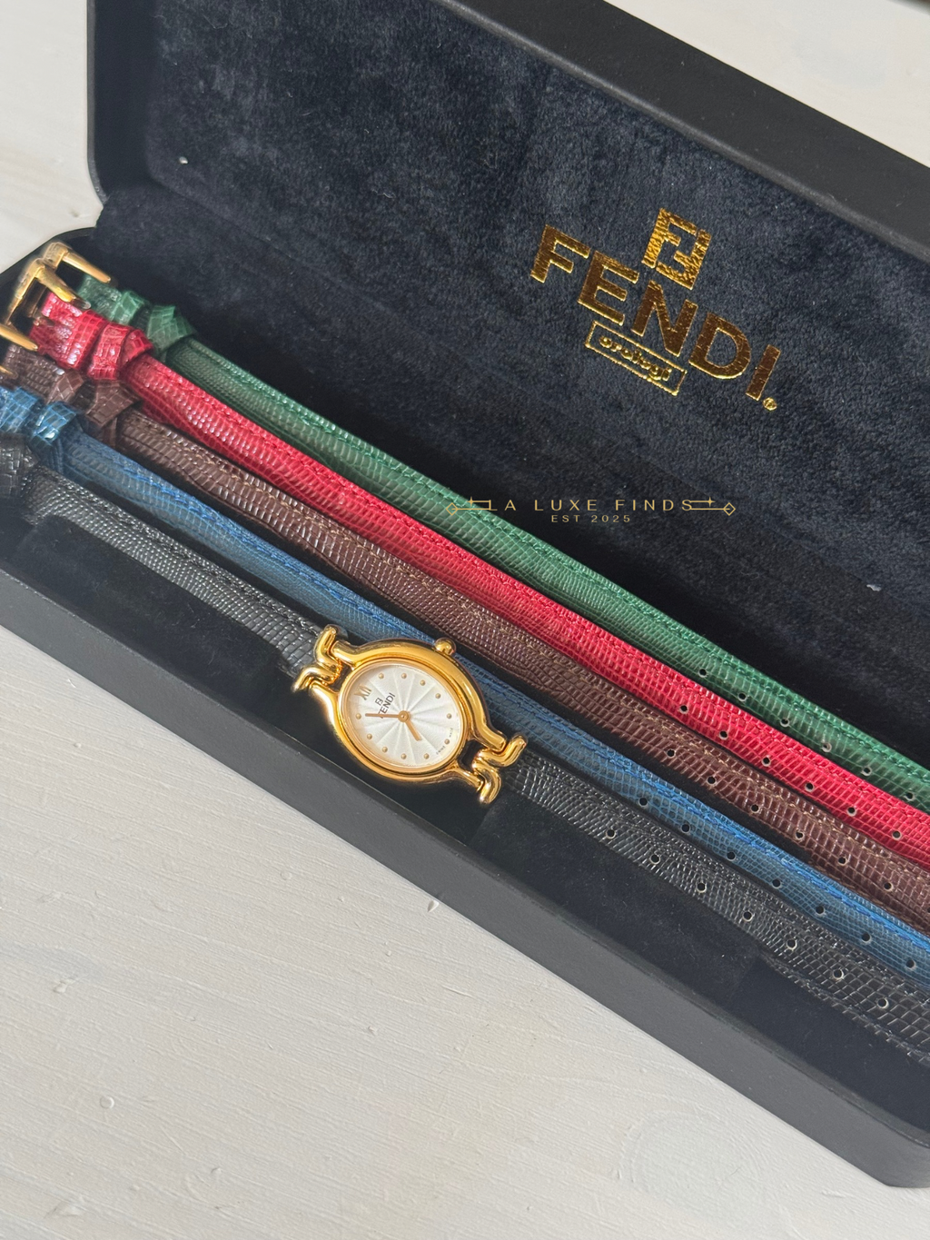 FENDI Chameleon 640L Women's Watch with Changeable Strap