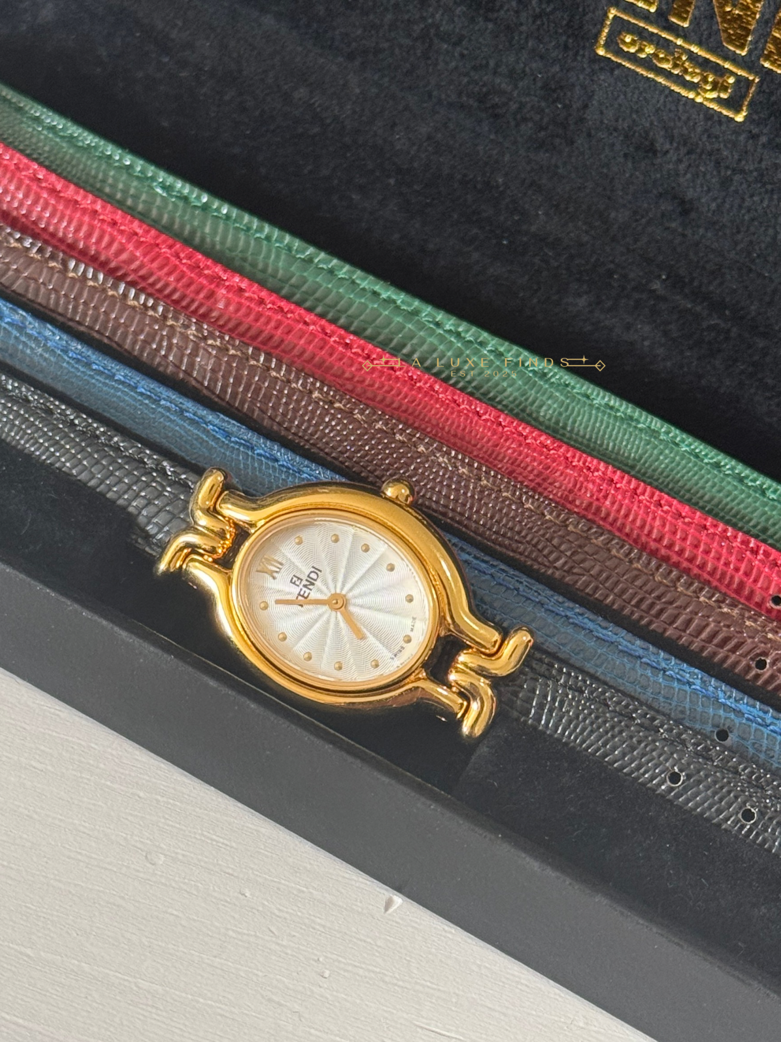 FENDI Chameleon 640L Women's Watch with Changeable Strap