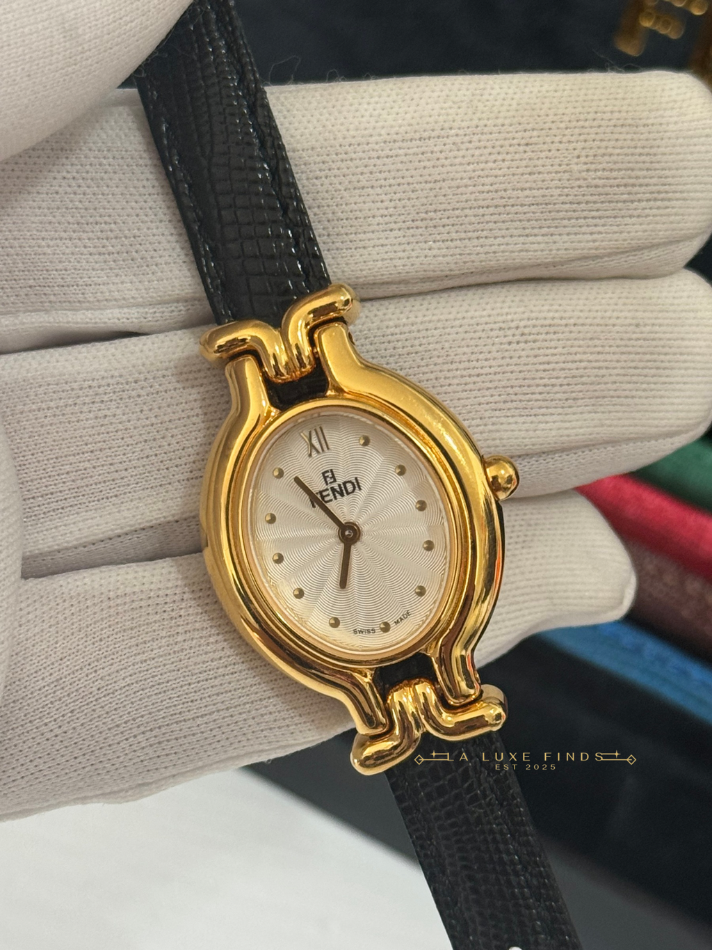 FENDI Chameleon 640L Women's Watch with Changeable Strap