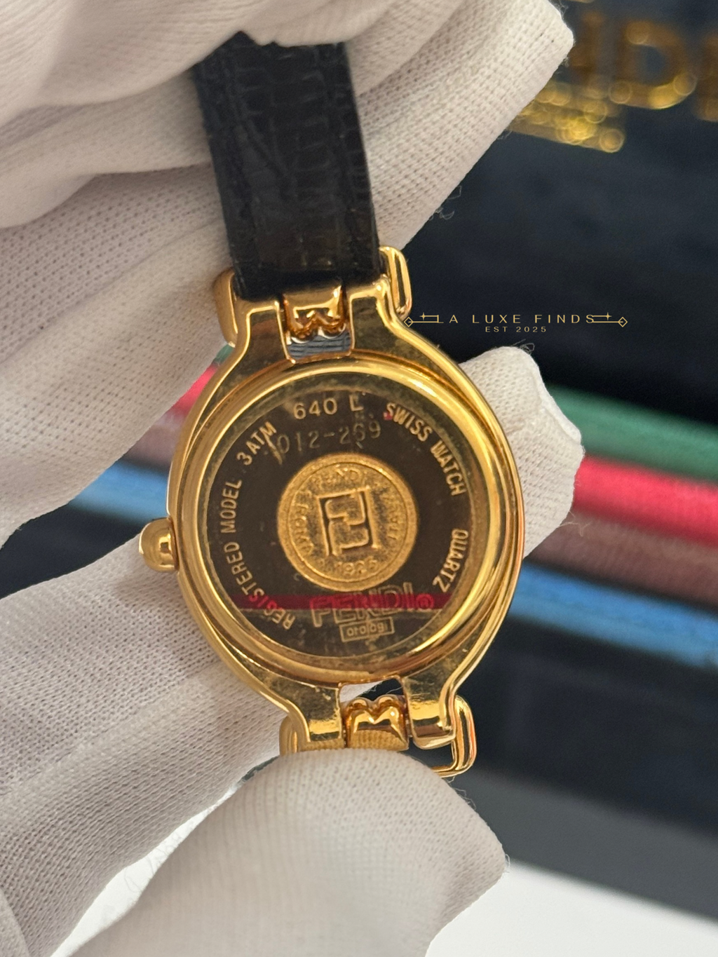 FENDI Chameleon 640L Women's Watch with Changeable Strap