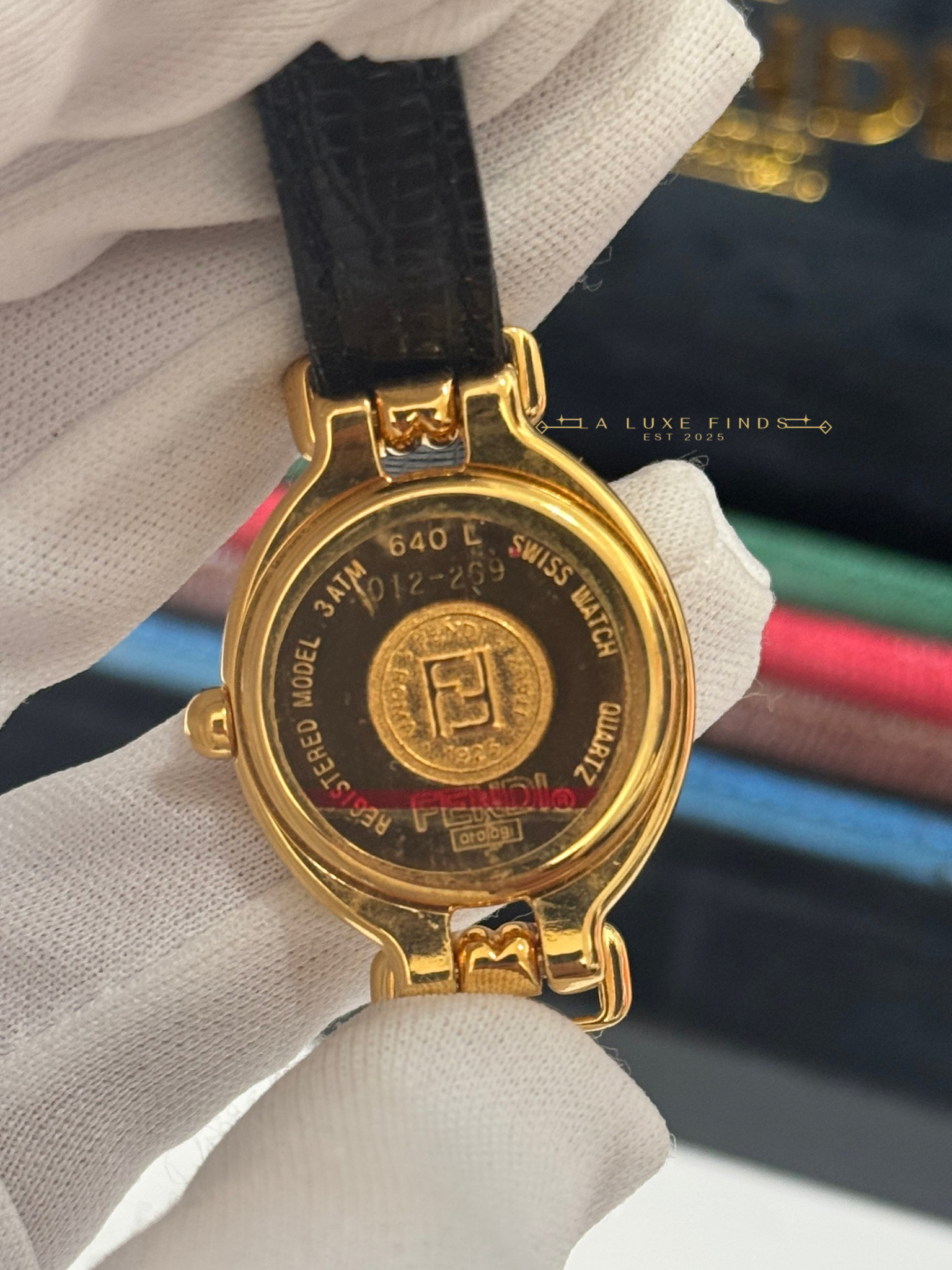FENDI Chameleon 640L Women's Watch with Changeable Strap