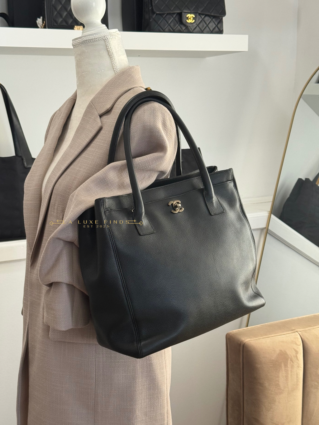 CHANEL Executive 2-way Tote