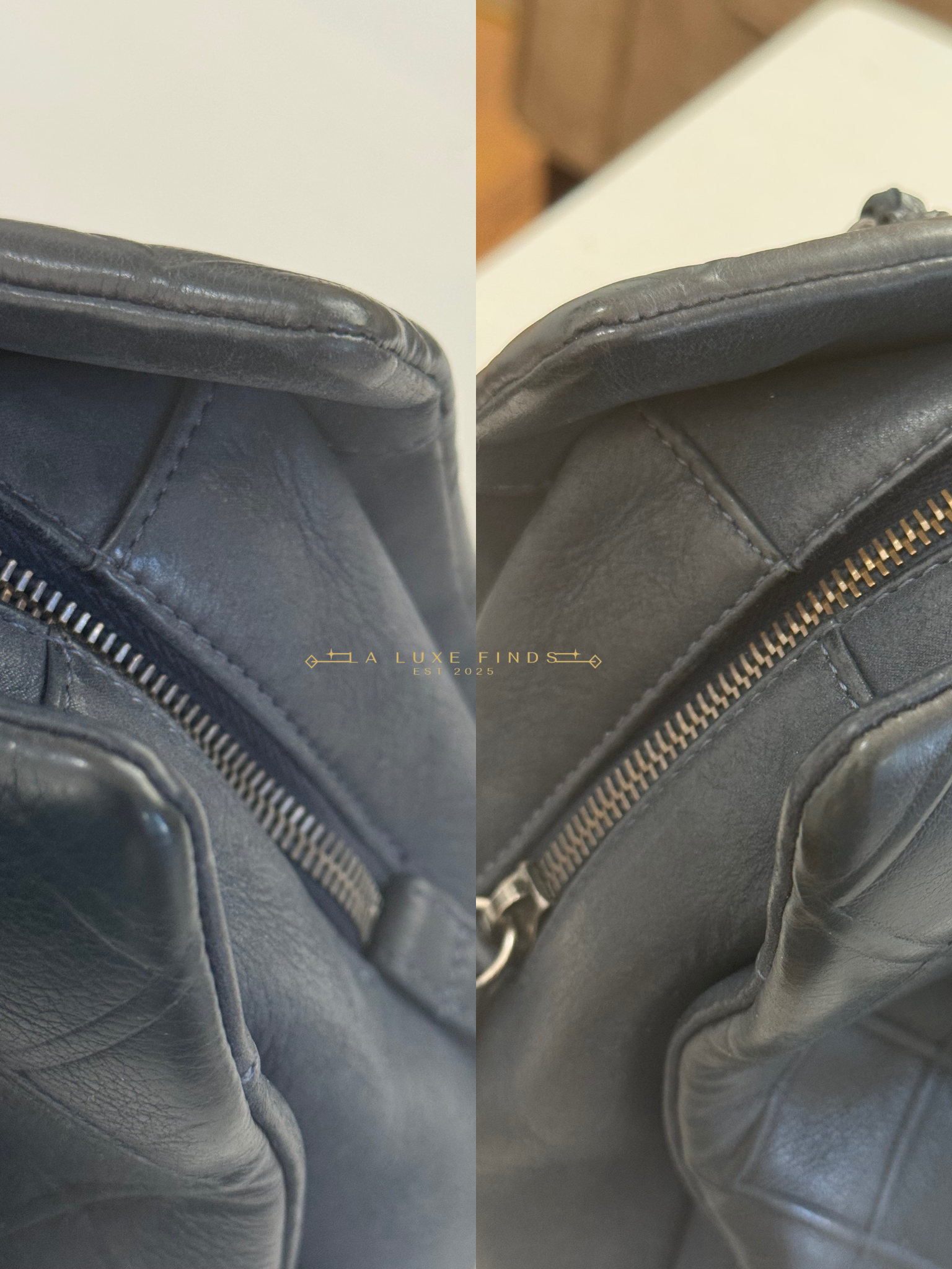 CHANEL 2014 CC Angle Chain Tote