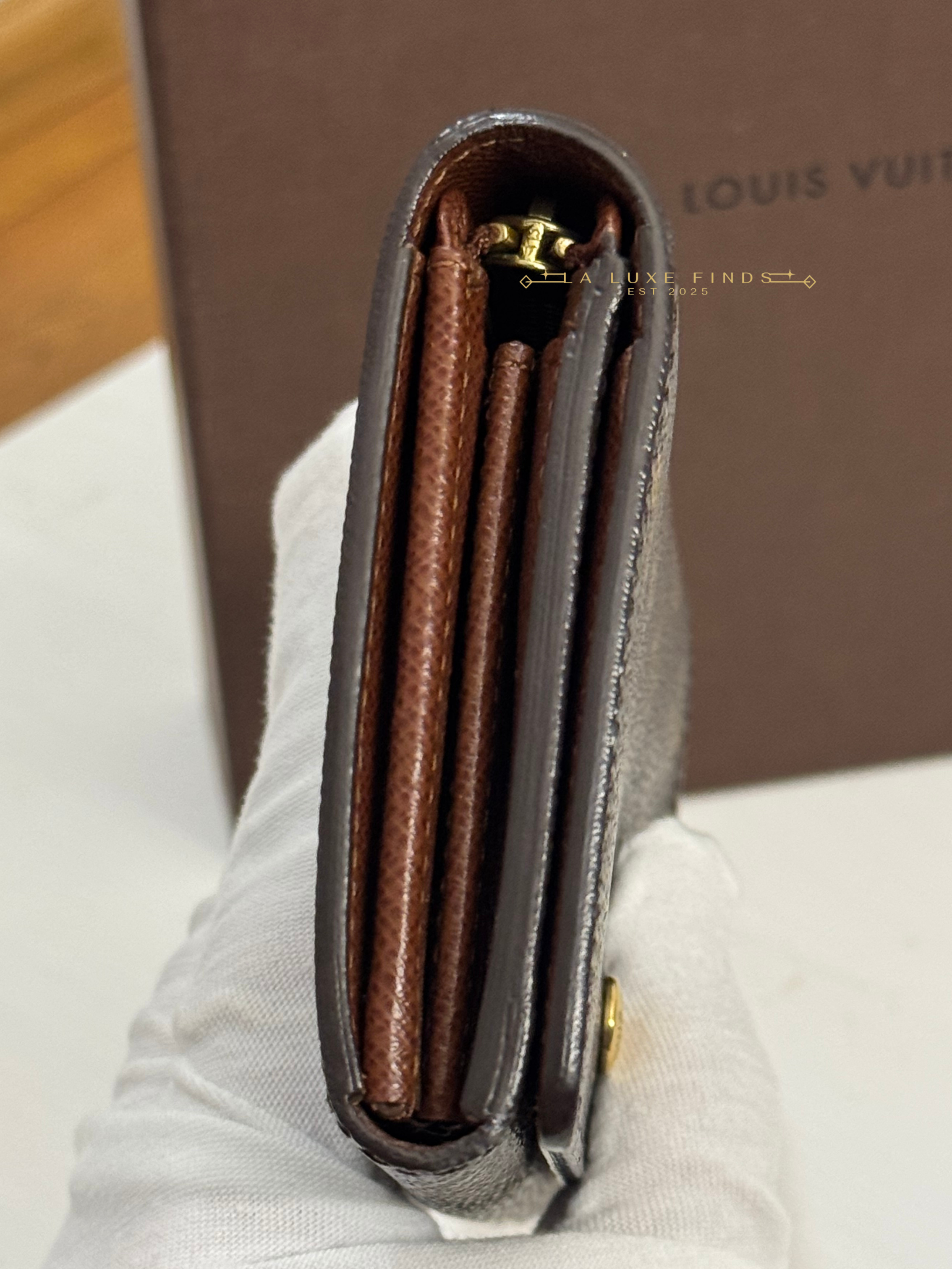 LOUIS VUITTON 2001 Monogram Compact Wallet