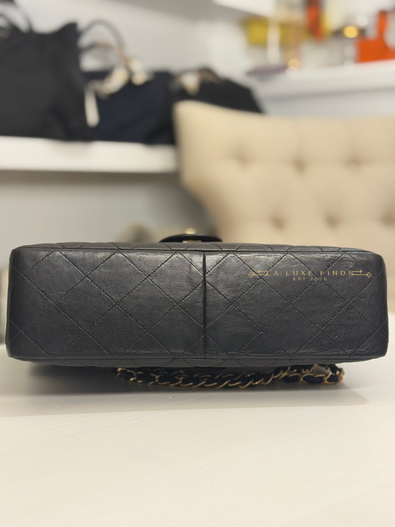 Rare CHANEL Classic Lambskin Double Sided Flap