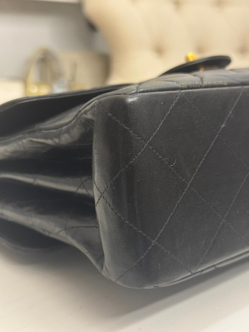 Rare CHANEL Classic Lambskin Double Sided Flap