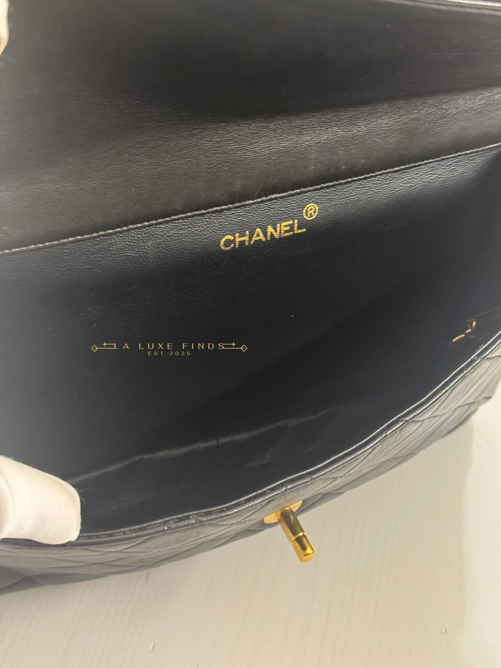 Rare CHANEL Classic Lambskin Double Sided Flap