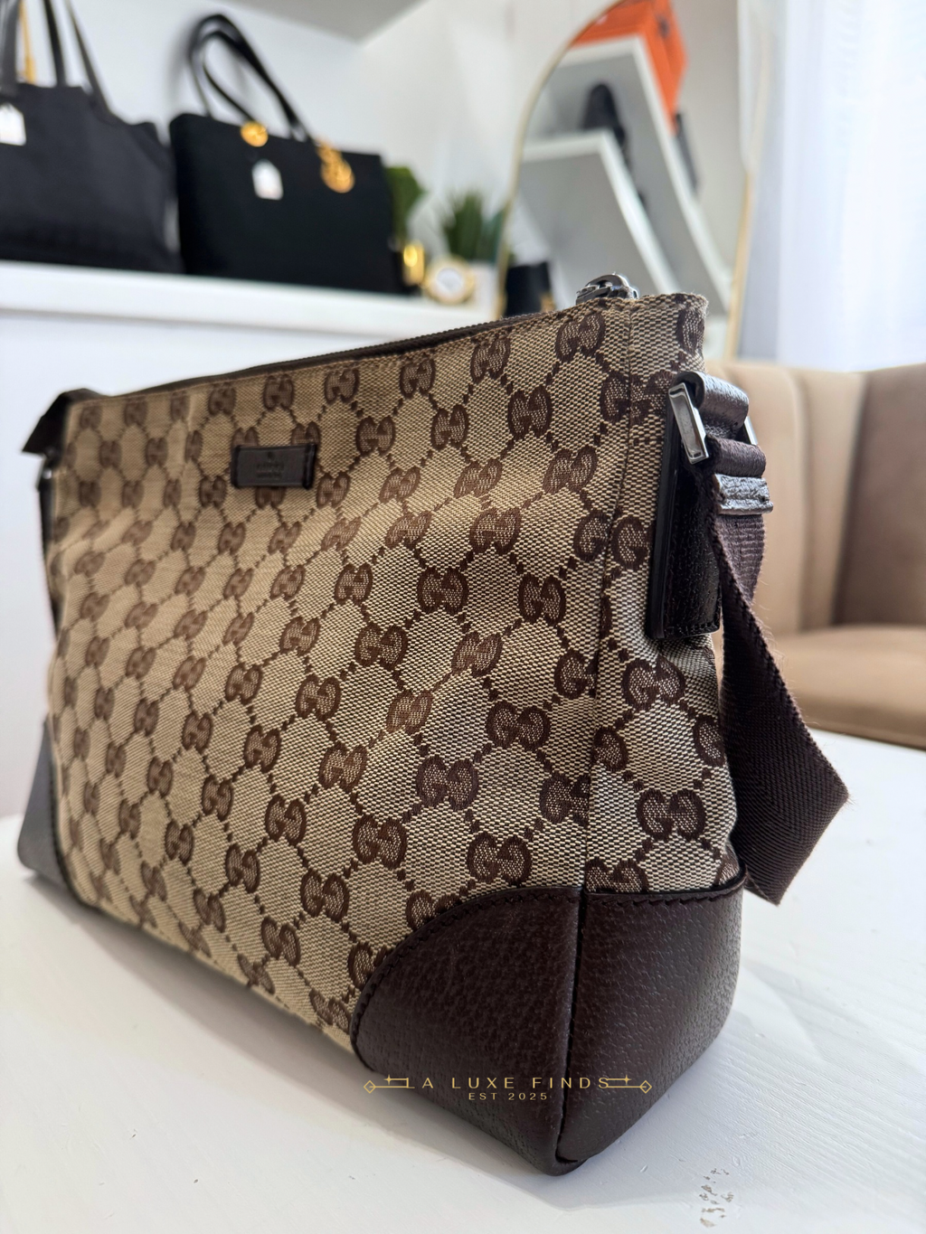 GUCCI GG Canvas Joy Crossbody
