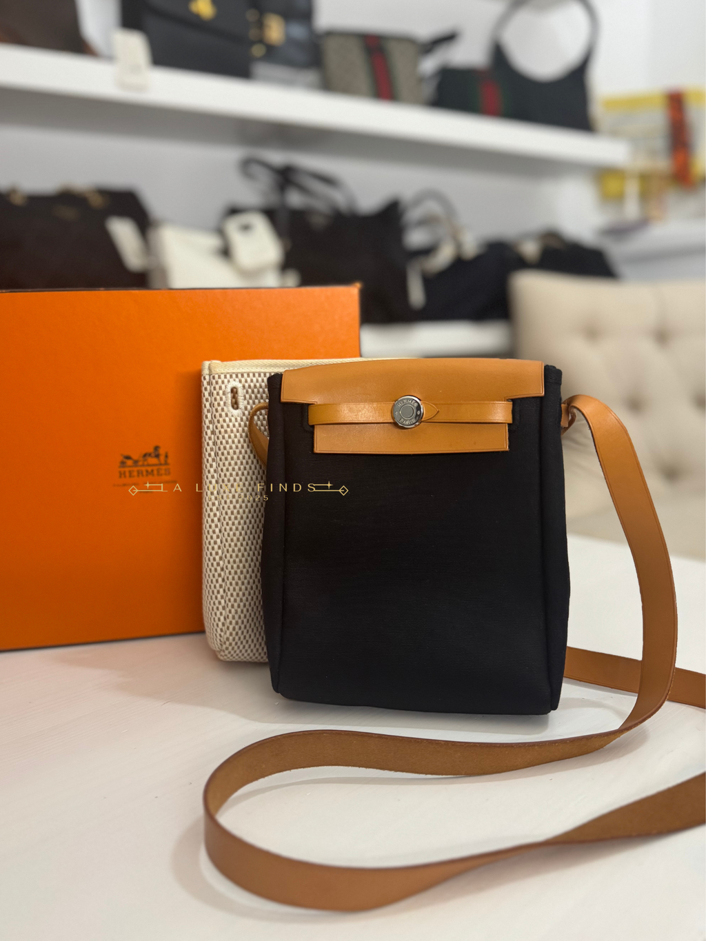 HERMES Herbag Toile TPM