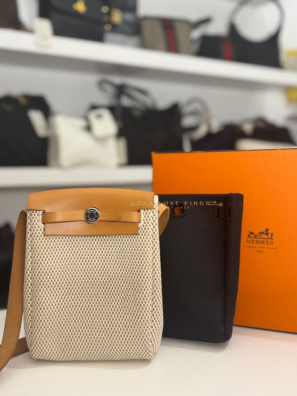 HERMES Herbag Toile TPM
