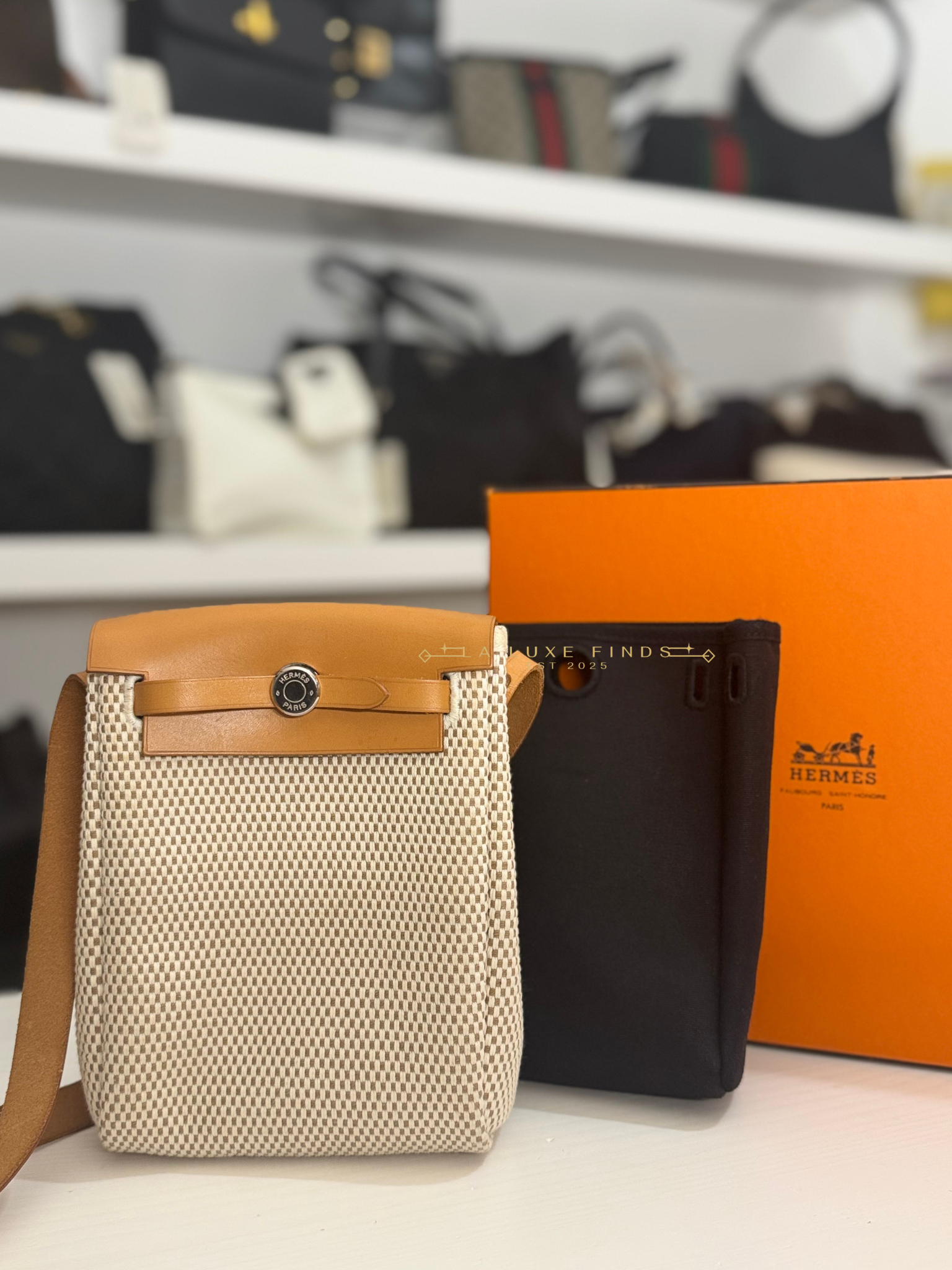 HERMES Herbag Toile TPM