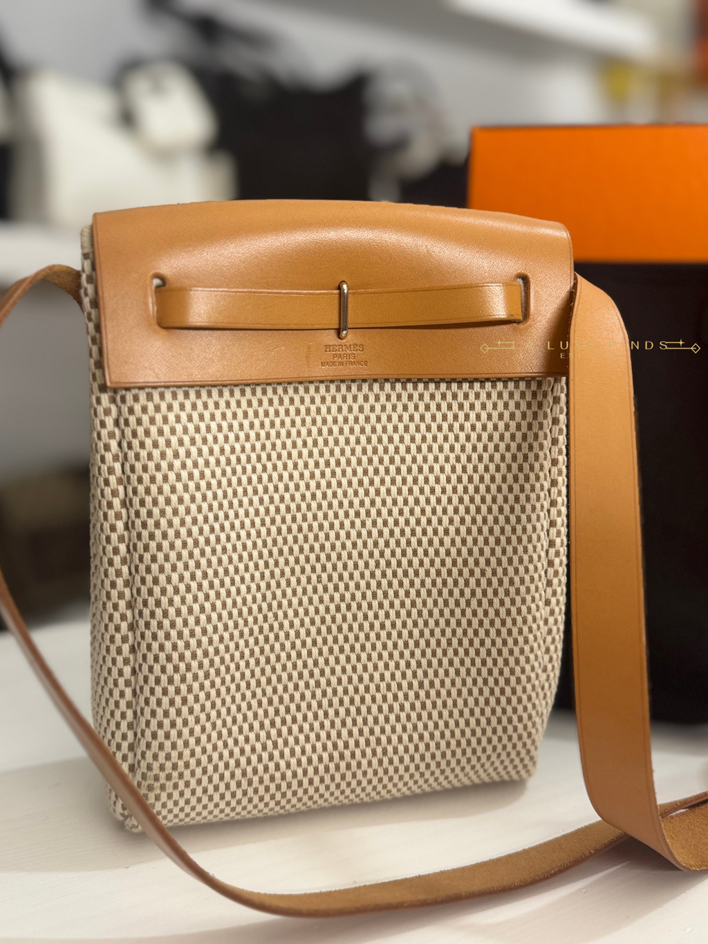 HERMES Herbag Toile TPM