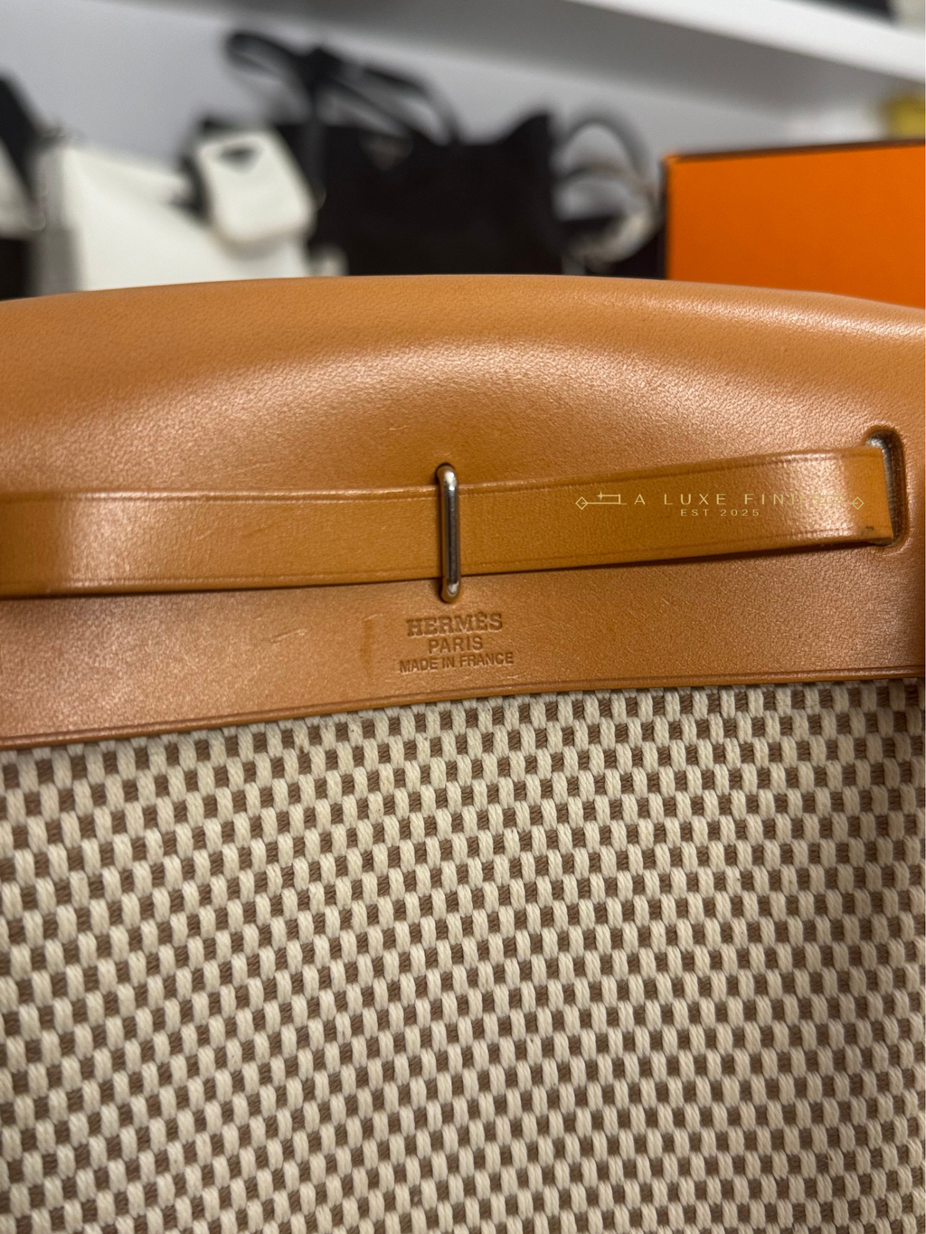 HERMES Herbag Toile TPM
