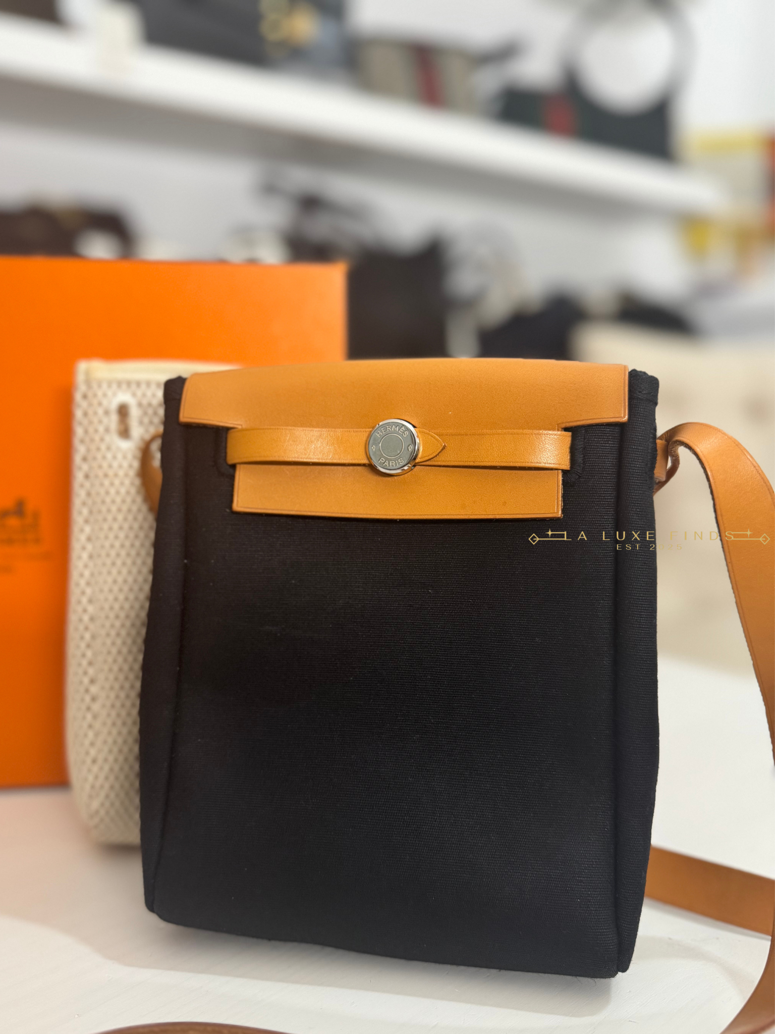 HERMES Herbag Toile TPM
