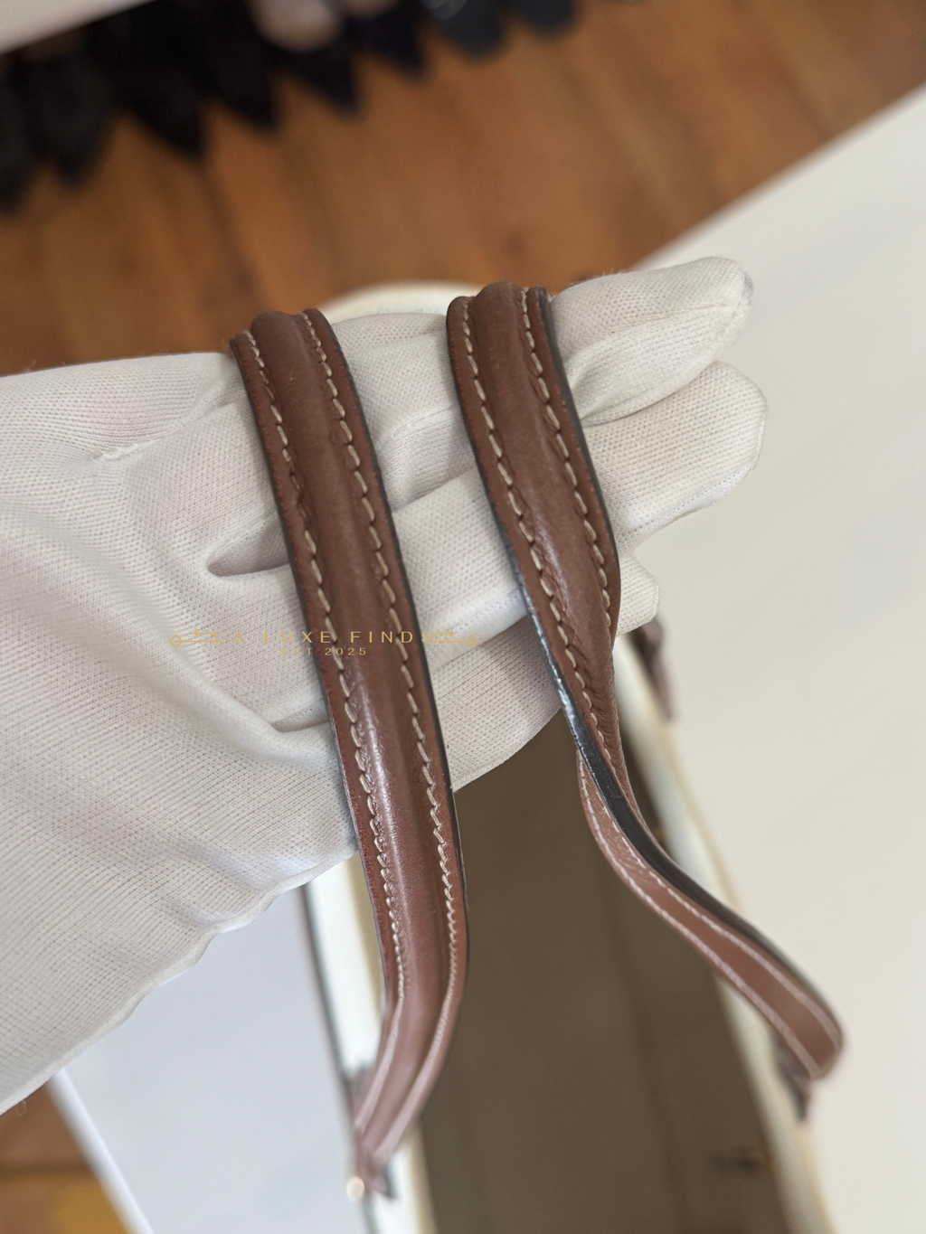 BURBERRY Canvas Freya Tote Bag